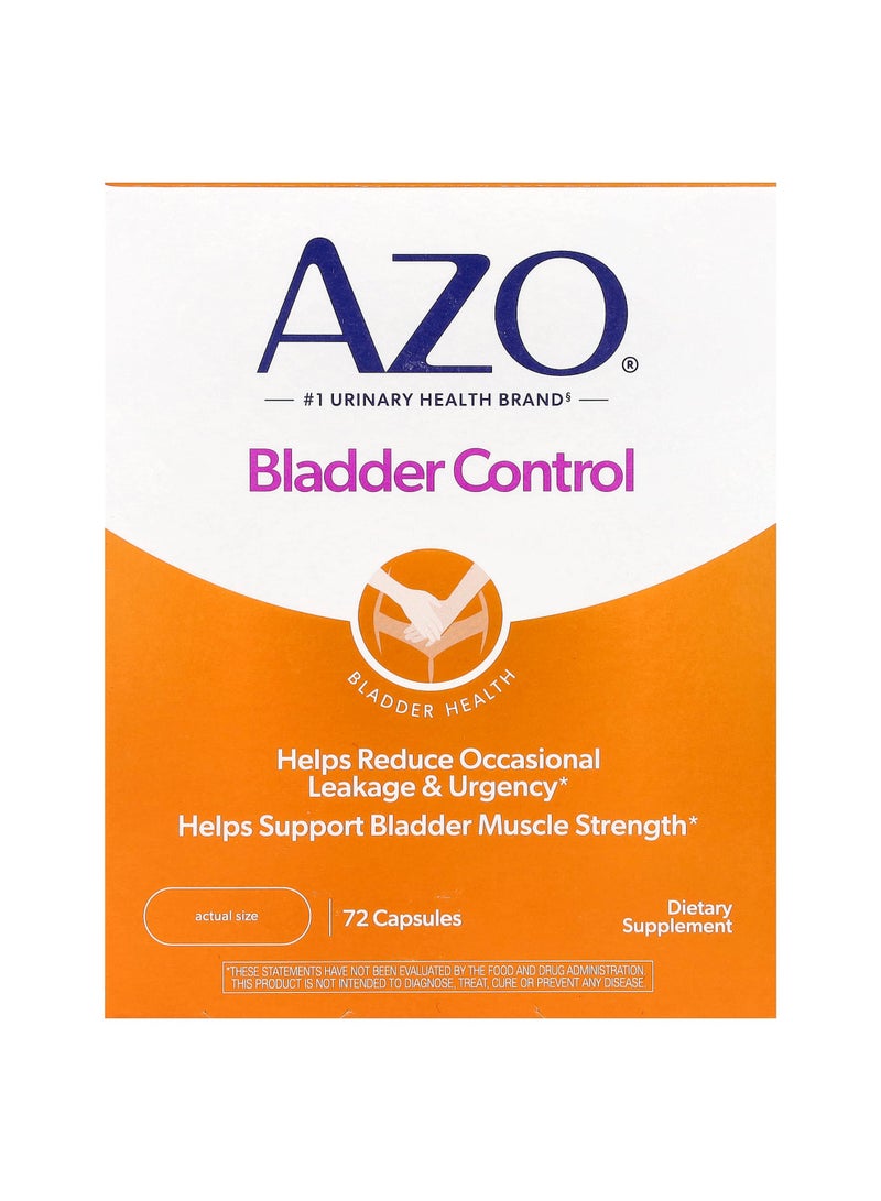 Bladder Control, 72 Capsules