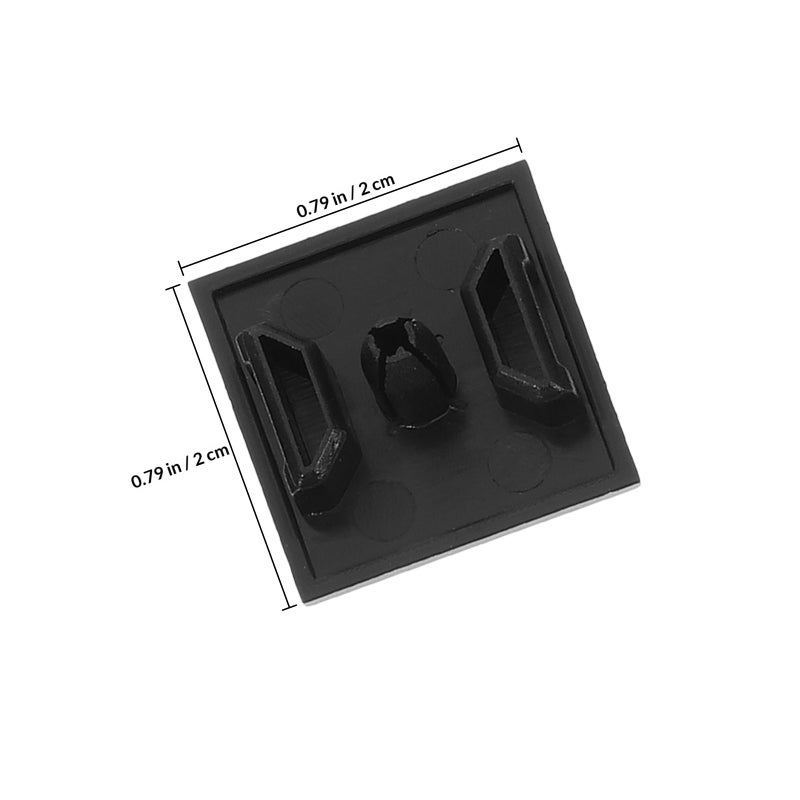 10pcs Aluminum Profile End Cap Compatible For CR10 3d Printer Extrusion Profile End Plug Aluminum Profile Furniture End Cap Supply - Image 2