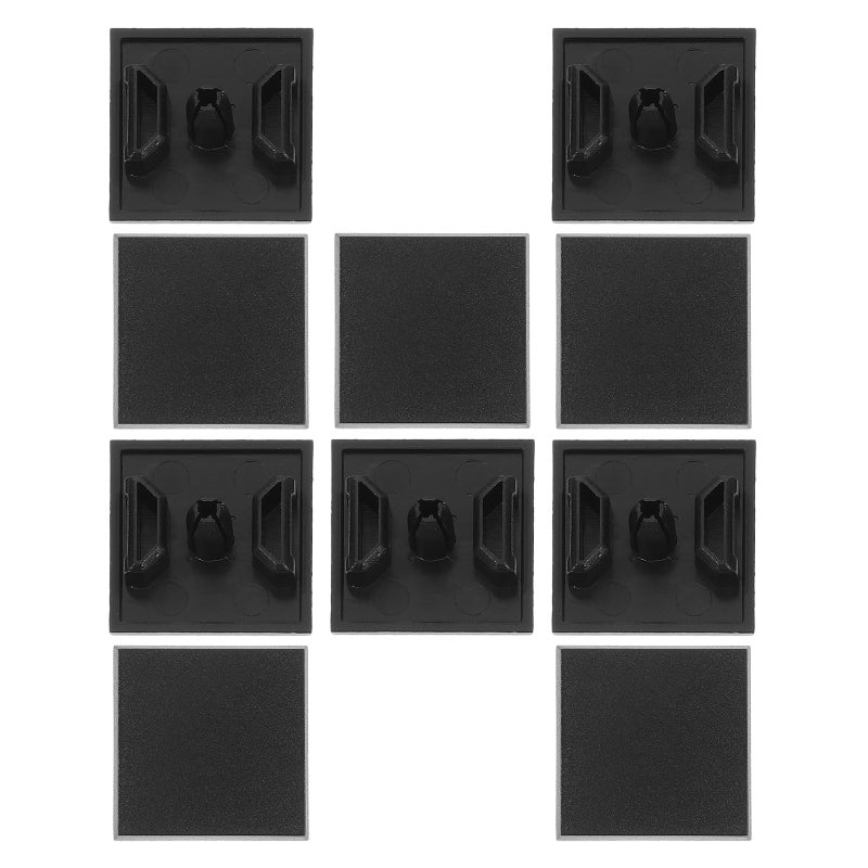 10pcs Aluminum Profile End Cap Compatible For CR10 3d Printer Extrusion Profile End Plug Aluminum Profile Furniture End Cap Supply - Image 4