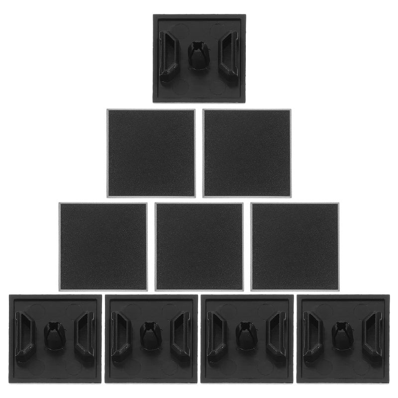 10pcs Aluminum Profile End Cap Compatible For CR10 3d Printer Extrusion Profile End Plug Aluminum Profile Furniture End Cap Supply - Image 5