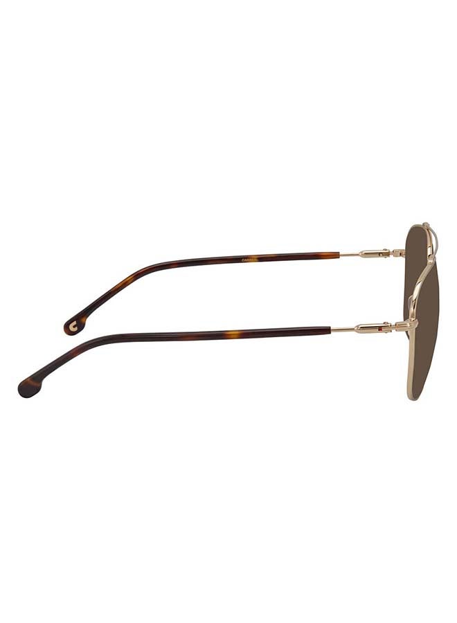 كاريرا 234/S 01Q70 58 نظارة شمسية مستطيلة للرجال - ذهبي - Image 3