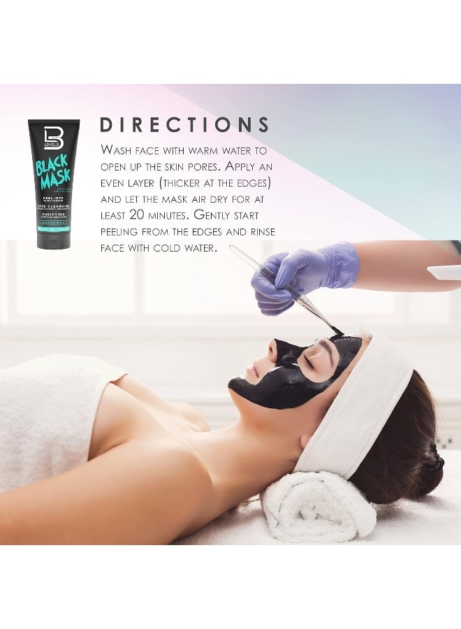 L3 قناع التقشير من المستوى 3 - تنظيف عميق وإزالة الرؤوس السوداء - يزيل الشوائب وخلايا الجلد الميتة للبثور وحب الشباب - قناع التقشير من المستوى الثالث - Image 3