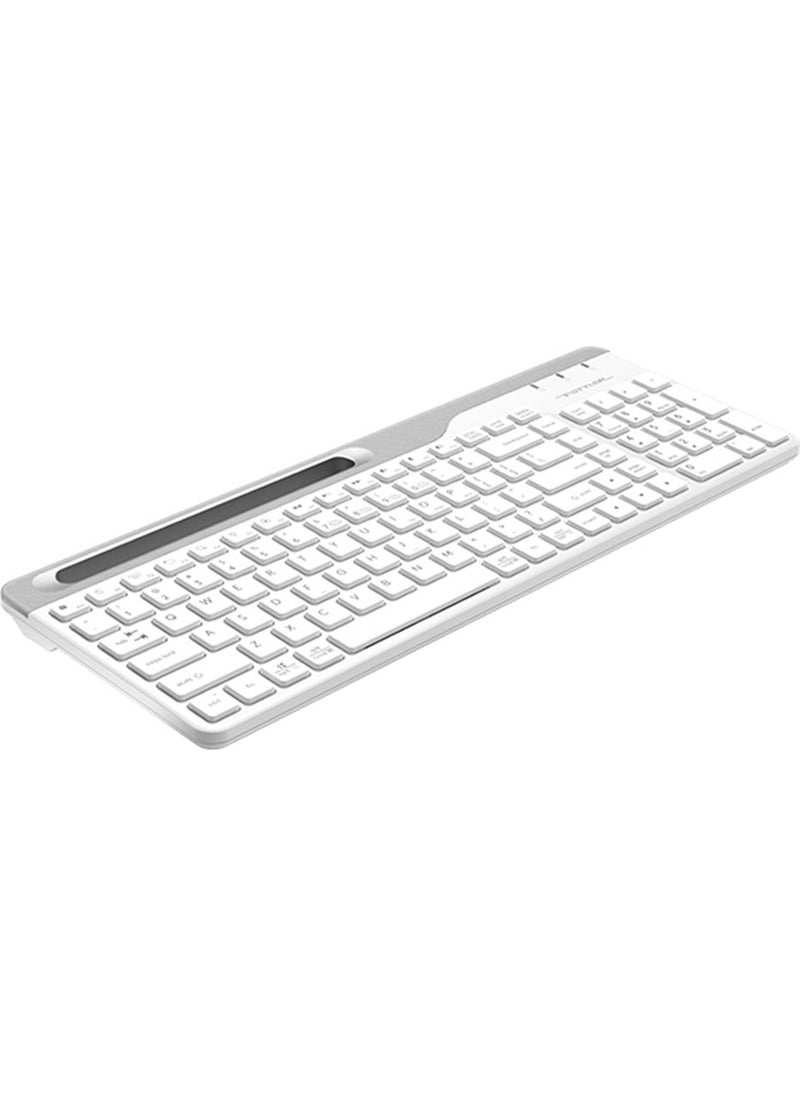 A4TECH A4 Tech FBK25 White Bluetooth+2.4g Nano Fn Multime 