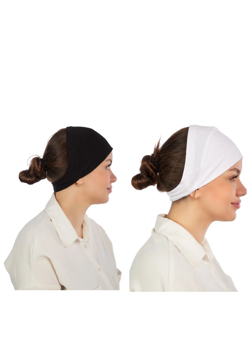 Generic - Triangle cotton cap bandana for shawls and headscarves - all-day stability and elegance - Image 1