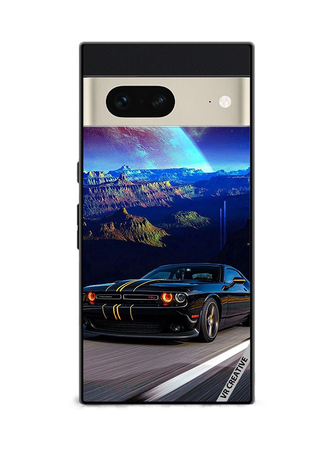 VR CREATIVE Protective Case Cover For Google Pixel 7 Car Design Multicolour - Image 1