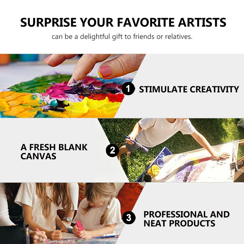 2 Pcs 30cm Painting Frame Cotton Thick Canvas Frame Picture Holder - Image 5