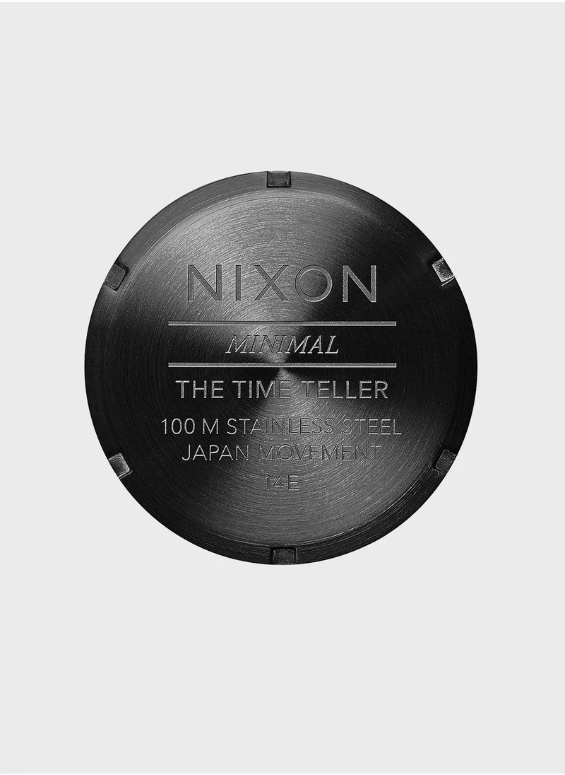 NIXON Time Teller Matte Black Sunray Watch