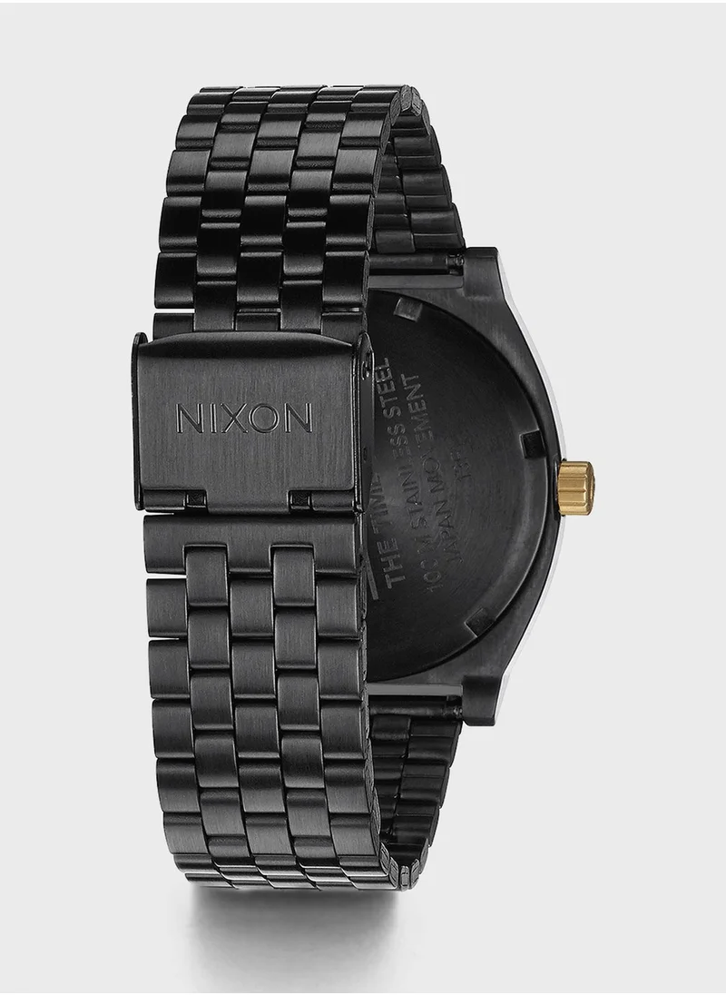 NIXON Time Teller Matte Black Sunray Watch