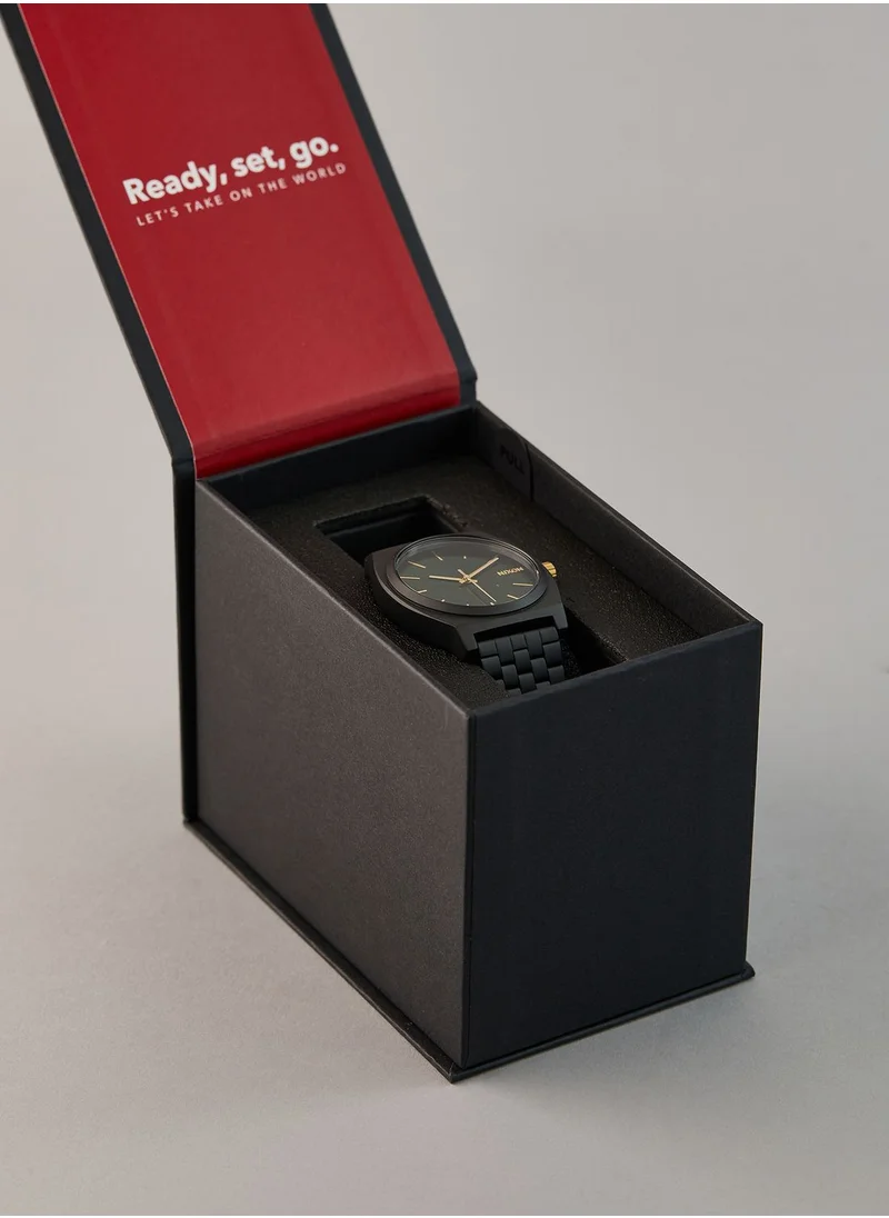 NIXON Time Teller Matte Black Sunray Watch