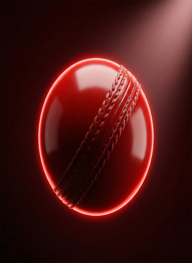 Kizlo 80gm Heavy Plastic Cricket Training Ball | Hard Plastic Practice Ball for Bowling, Batting & Bounce Drills | Indoor Outdoor Cricket Ball for Nets & Ground | Red, Set of 12 - Image 2
