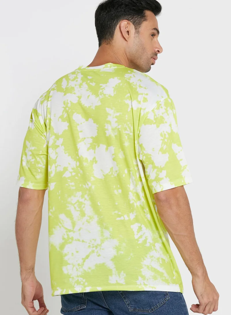 Seventy Five Oversized Nyc Tie Dye T-Shirt