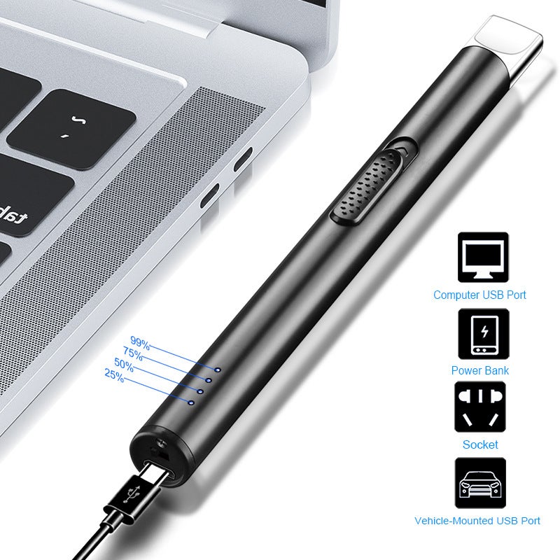 Creative Gift Mini Electronic Kitchen Lighter Direct Sales North America Sales Rechargeable - Image 4