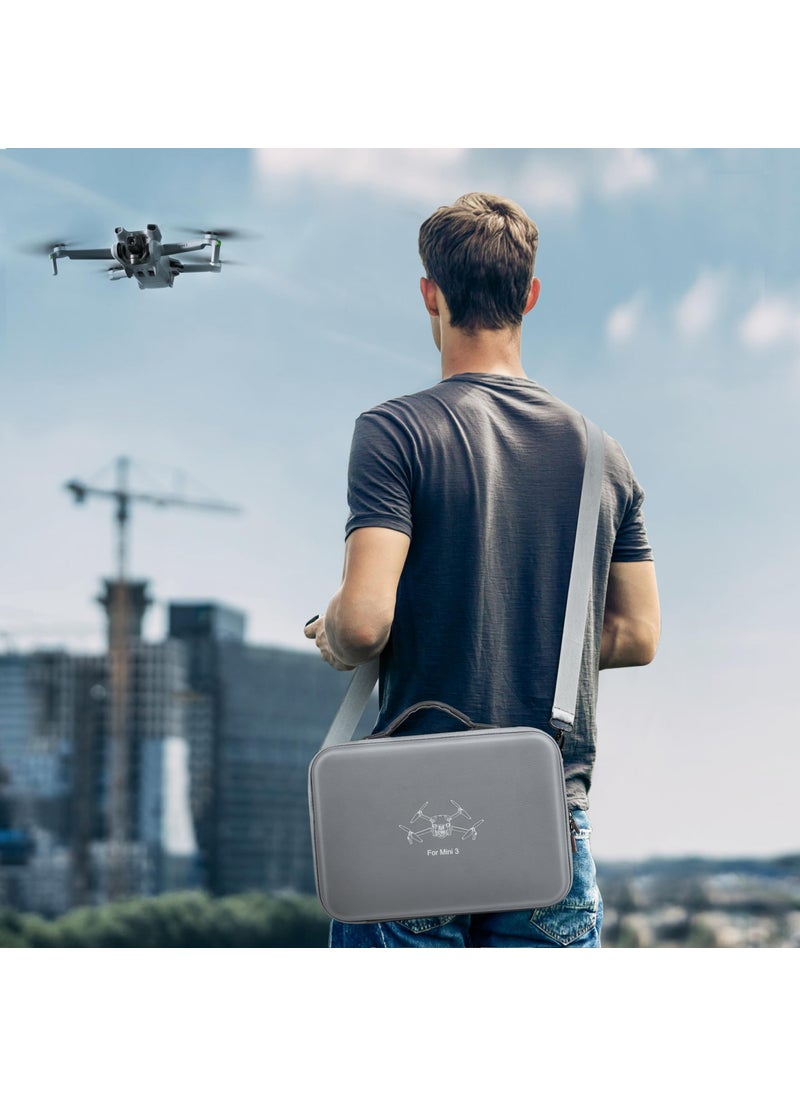STARTRC STARTRC Waterproof Case for DJI Mini 3/Mini 3 Pro Case Accessories,Portable Travel Bag for DJI Mini 3 Pro/Mini 3 Fly More Combo(for DJI RC/RC2 Controller)  - Image 2