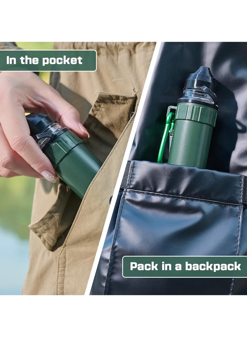 SOLARAE Water Filter Straw Outdoor Portable Water Purifying Device Personal Water Filtration Survival for Emergency Kits Outdoor Activities and Hiking Water Filter Camping Travel Survival Backpacking - Image 3