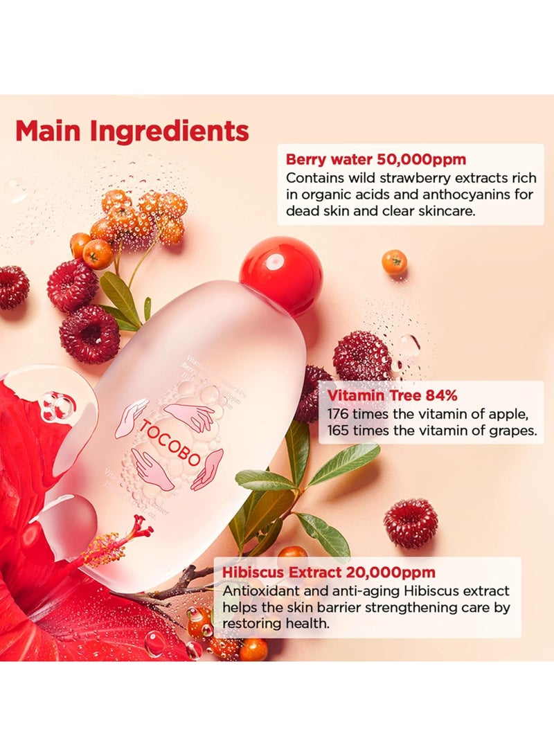 TOCOBO Vita Berry Pore Toner for Visible Pores, Excess Oil & Uneven Texture - Image 4