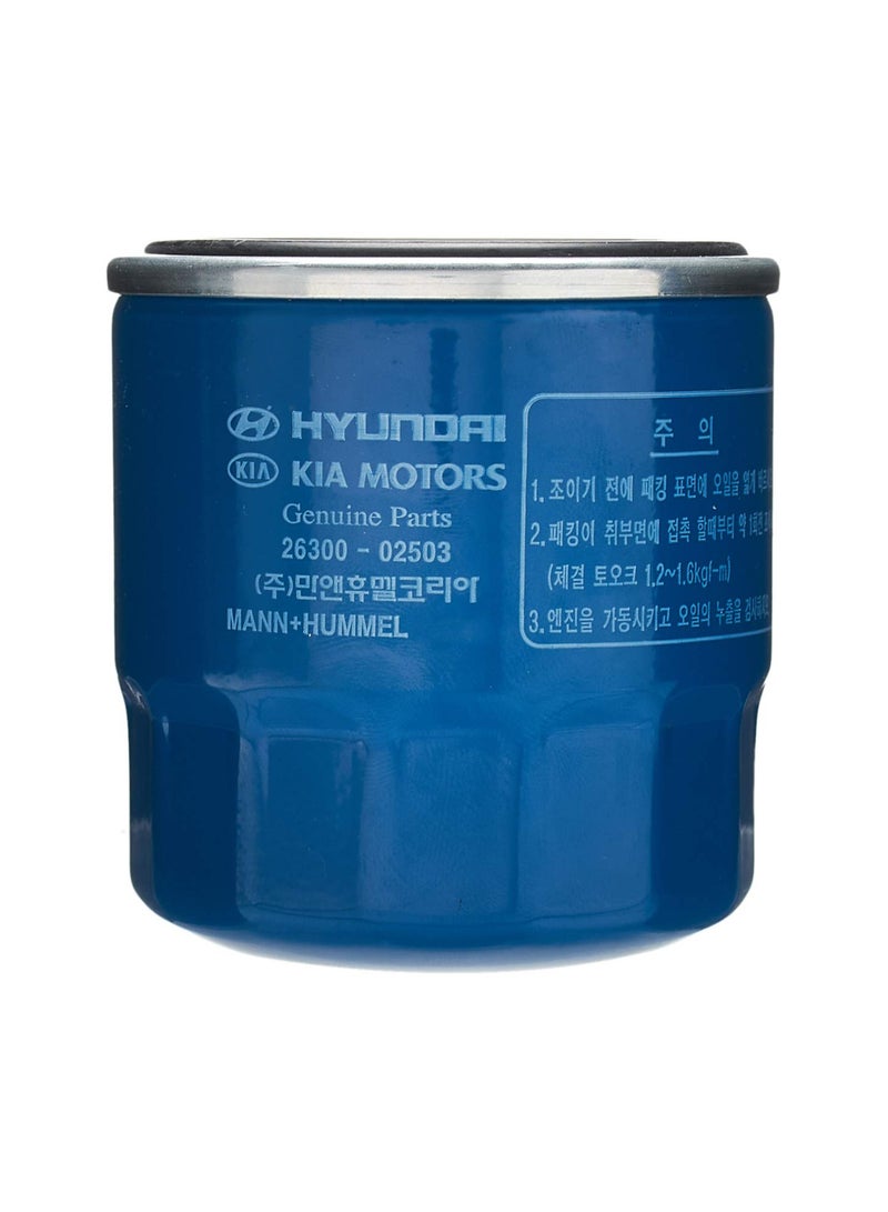 فلتر زيت هيونداي 503