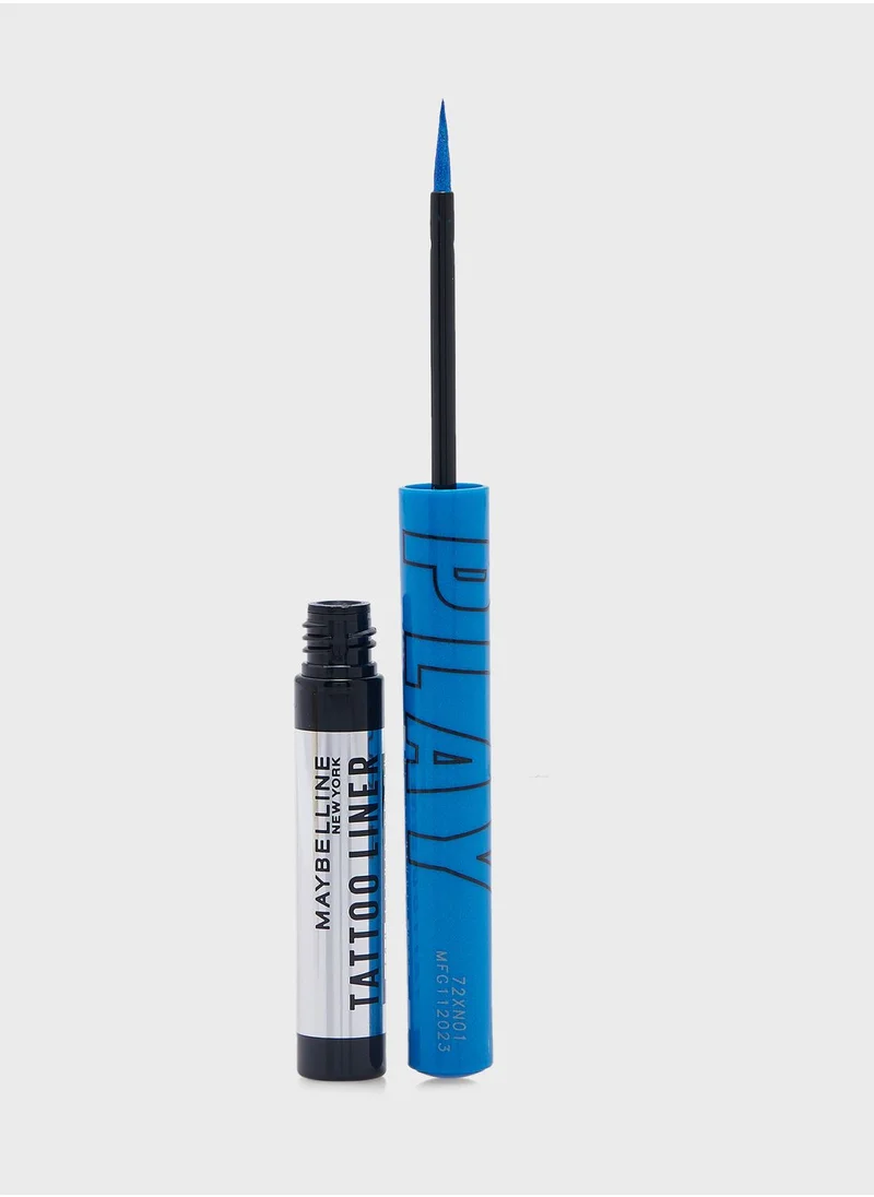 MAYBELLINE NEW YORK Maybelline New York, Tattoo Liner Play - Smudge-Proof, Long-Lasting & Waterproof Liquid Eyeliner (Switch)