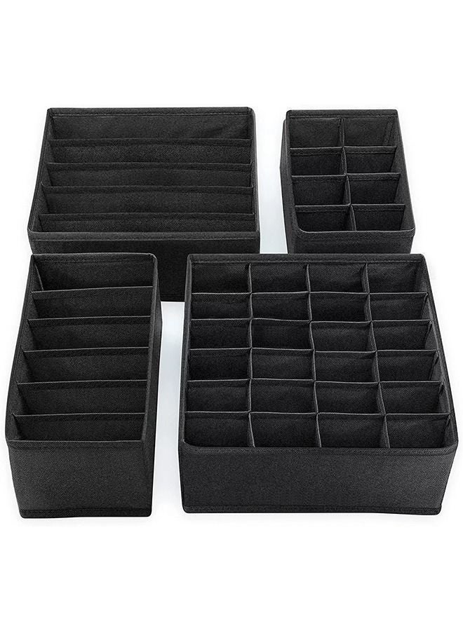 NIBEMINENT 4-Piece Foldable Organizer Storage Box - Image 1