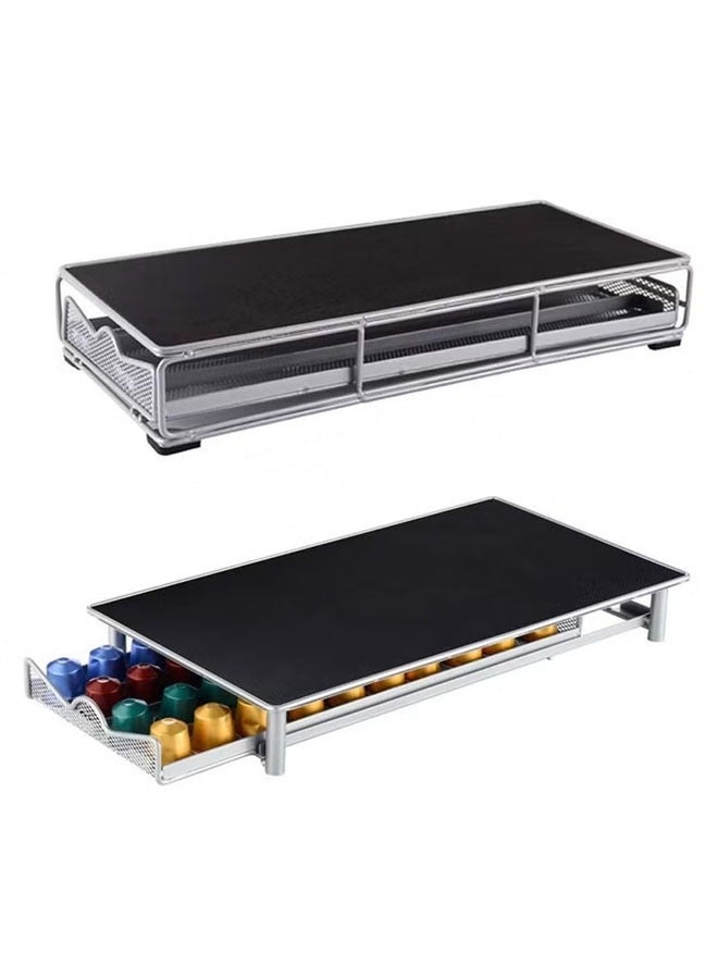 FOREAL Desktop Coffee Capsule Storage Rack, Large Capacity, Can Accommodate Up To 40  - Image 1