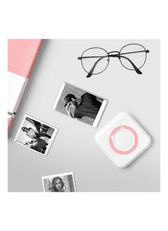 SYOSI Mini Pocket Sticker Printer, Bluetooth Wireless Portable Mobile Printer Machine Thermal Printer for Notes, Memo, Photo, Pocket Label Receipt Printer Compatible with iOS & Android  - Image 5