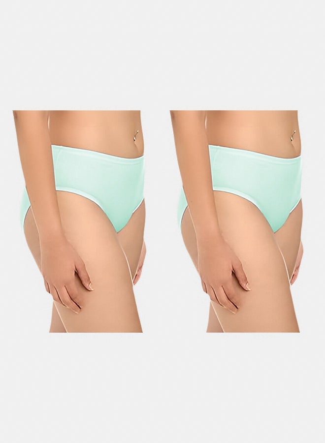 Dahab Cotton Set Of 2 Pieces Basic Brief For Women - Image 1