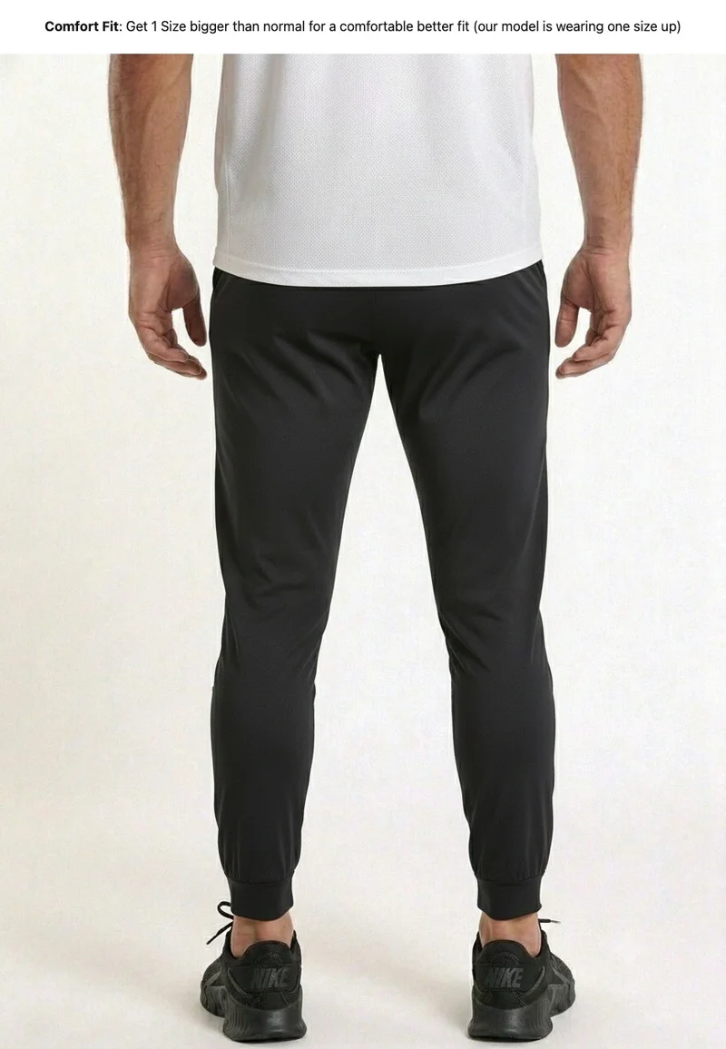 بريما إيس رجالي Joggers لايف ستايل Black