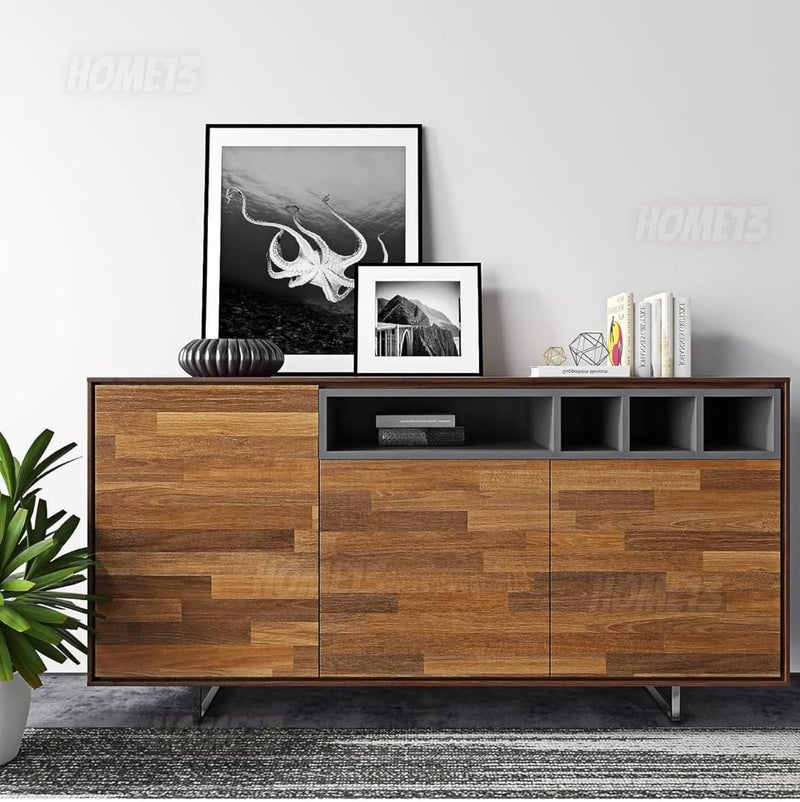 HOME13™ Wooden Wallpaper Peel and Stick Self Adheisve Removable Wood Grain Contact Paper Vinyl Decorative Wallpaper for Kitchen Desk Cabinets Shelf Drawers Liner (16 x 52 Inch, Wooden Box) - Image 3