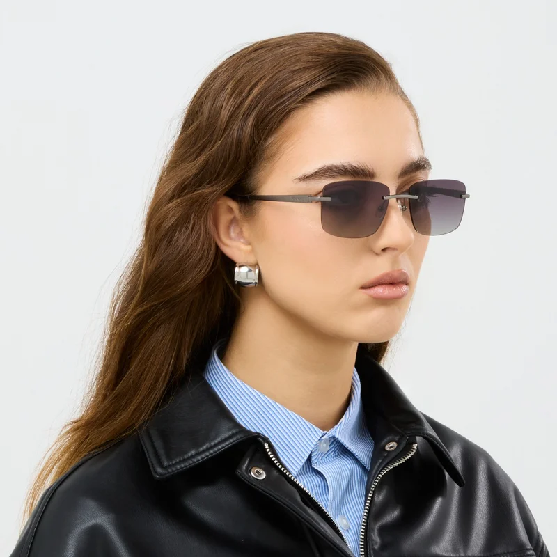 30Sundays  30Sundays ELIDI - Square - Rimless - Sunglasses for Women | Best Price UAE