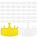 Jetec 100 Pcs White Paper Crowns Kids DIY Birthday Crowns for Classroom Birthday Party Hats Decorations Baby Shower Supplies Stylish - Image 3