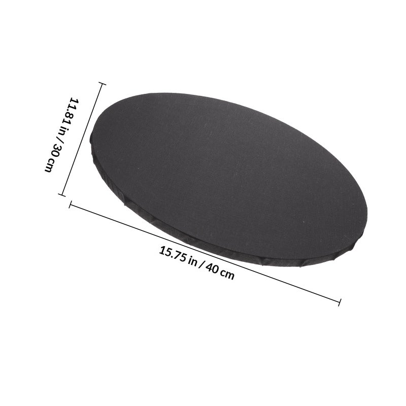 1Pc Black Cotton Stretched Canvas Practical Artist Stretched Canvas DIY Art Frame - Image 2