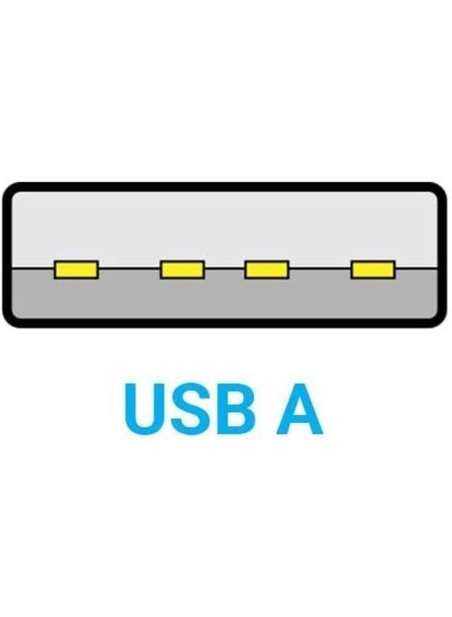 كابل شحن ومزامنة USB-A إلى USB-C أصلي من سامسونج - 1.5 متر كابل شحن سريع للهواتف المحمولة والأجهزة اللوحية - أسود - Image 4