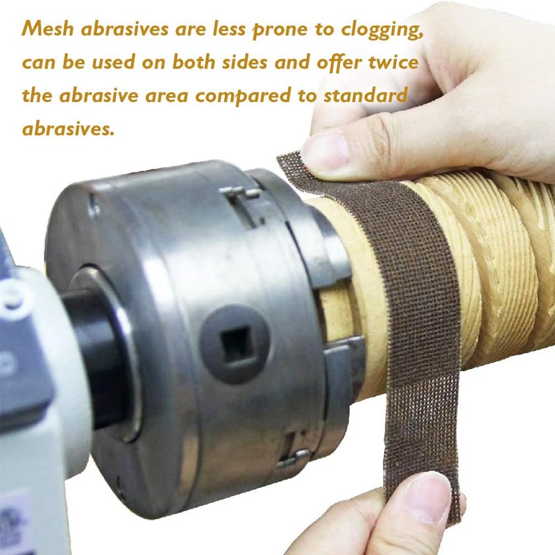 O'skool Turners Mesh Sanding Abrasive Roll with Dispenser 180,240,320,400,600 - Image 2