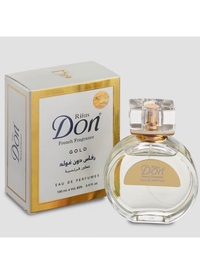 don French White Perfume By Rafas Gold Eau De Perfume 100 ML