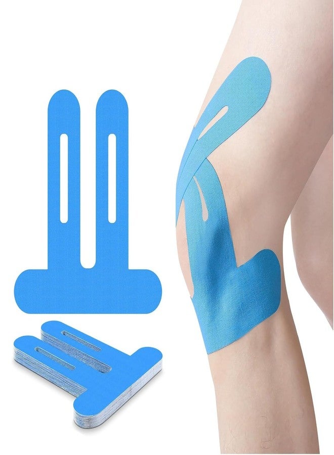 LMHRZH Precut Kinesiology Knee Tape Hypoallergenic Athletic for Knee Pain Knee Tape for Knee Pain Relief Pre Cut Knee Support & Stability, Pain Relief - Breathable - Image 1