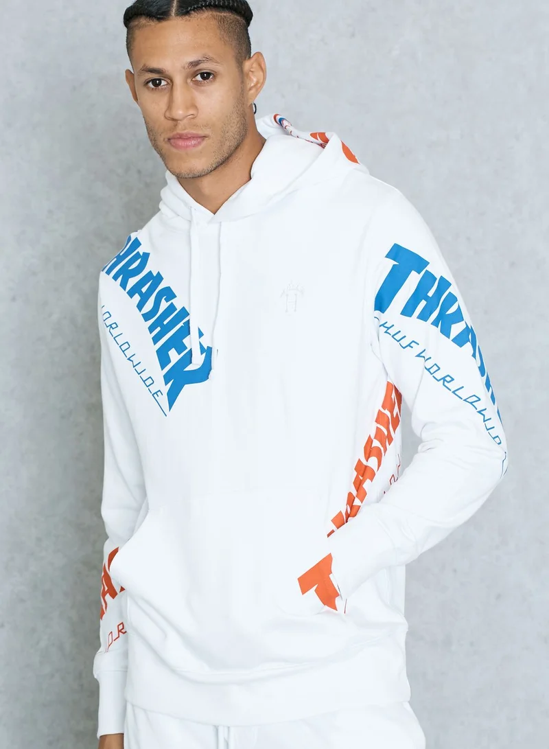 HUF Thrasher TDS AOP Hoodie