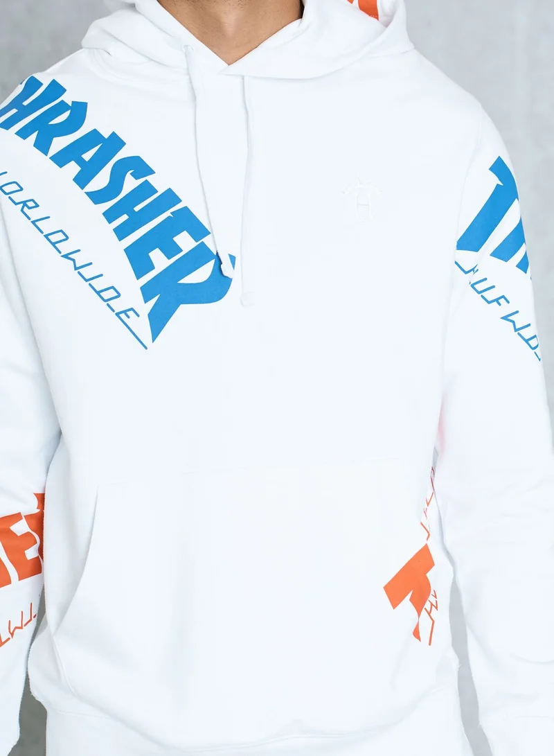 HUF Thrasher TDS AOP Hoodie