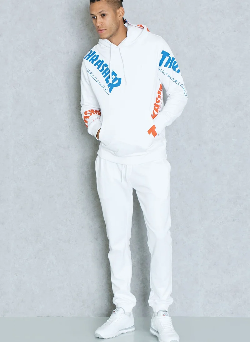HUF Thrasher TDS AOP Hoodie