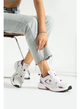 Hammer Jack Songa White Purple Women 530 Mod Sneaker Sports Shoes 23144 V3  - Image 1