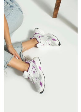 Hammer Jack Songa White Purple Women 530 Mod Sneaker Sports Shoes 23144 V3  - Image 4