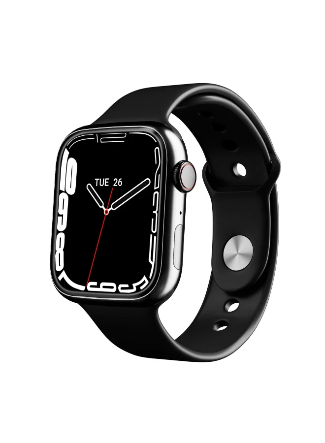 KENNETH SCOTT Unisex Silicone Smart Watch KS-WATCH8-S.BLACK -  mm