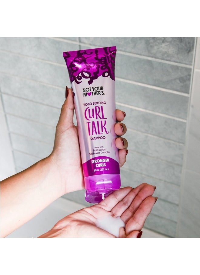 Not Your Mother's - Curl Talk Bond Building Shampoo And Conditioner (2-Pack) - 8 Fl Oz - Strengthening Shampoo And Conditioner Set For Curly Hair - Image 1