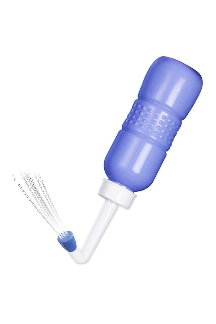 Large Portable Shattaf Bidet Bottle and Traveling Bidet for Personal Cleansing Use - Include Extended Nozzle - Personal Hygiene Care Toilet Bidet Spray -650ml Purple - Image 1