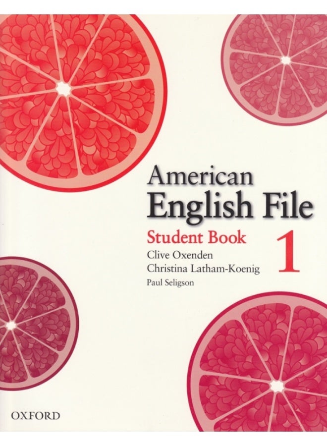كتاب أوكسفورد American English File - كتاب الطالب - المستوى 1 (المبتدئ/Beginner) - الإصدار الثالث - Image 1