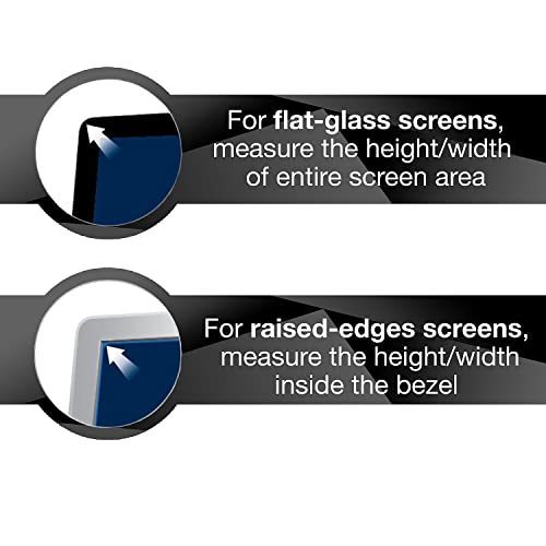 3M PF190W1B 3M Frameless Blackout Privacy Filter For 19inch Widescreen Monitor, 16:10 Aspect Ratio - Image 3
