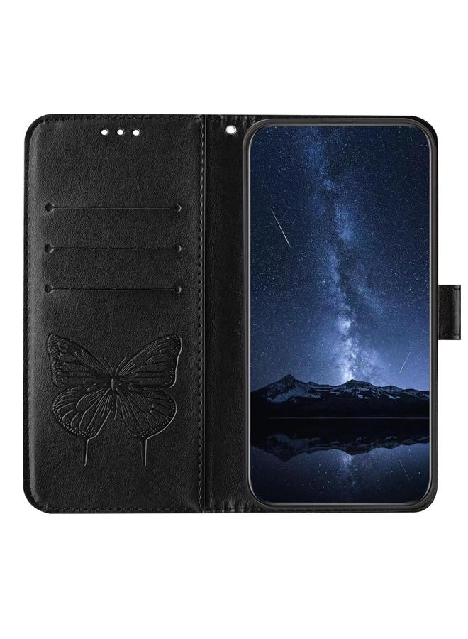 S-TOP Case For Honor 300 Embossed Butterfly Leather Phone Case - Image 3