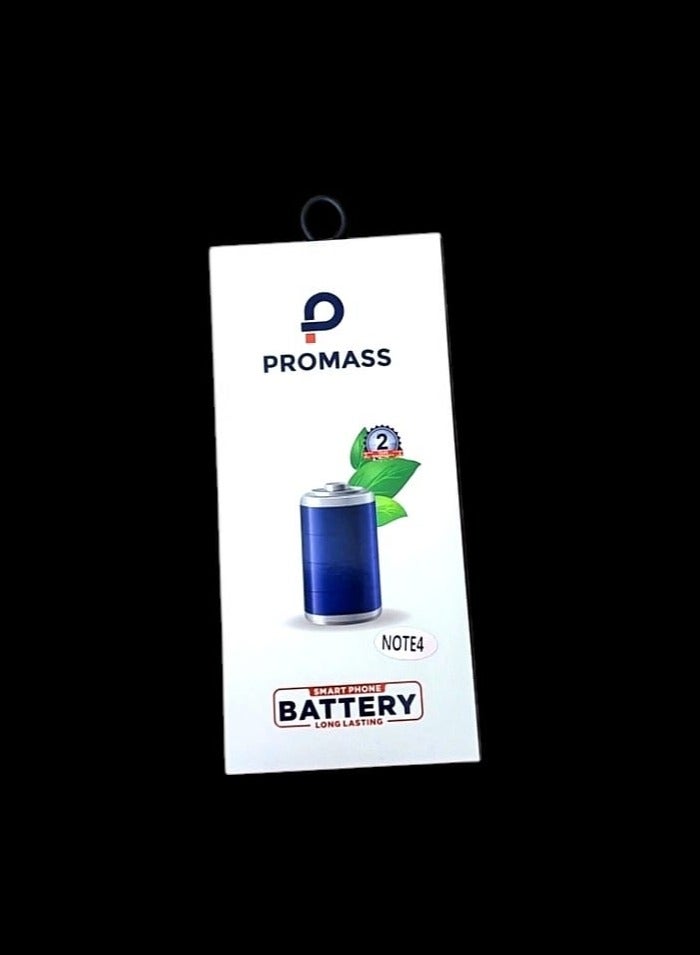 بروماس بطارية بديلة لجهاز جالاكسي نوت 4 فضي/أسود - Image 3