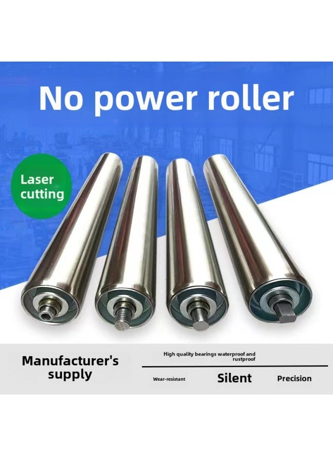 Generic - Stainless Steel Drum Dongguan Double Row Sprocket Conveyor Line Conveyor Roller With Unpowered Drum-Specifications:Other Pipe Diameter Specifications Customized - Image 1
