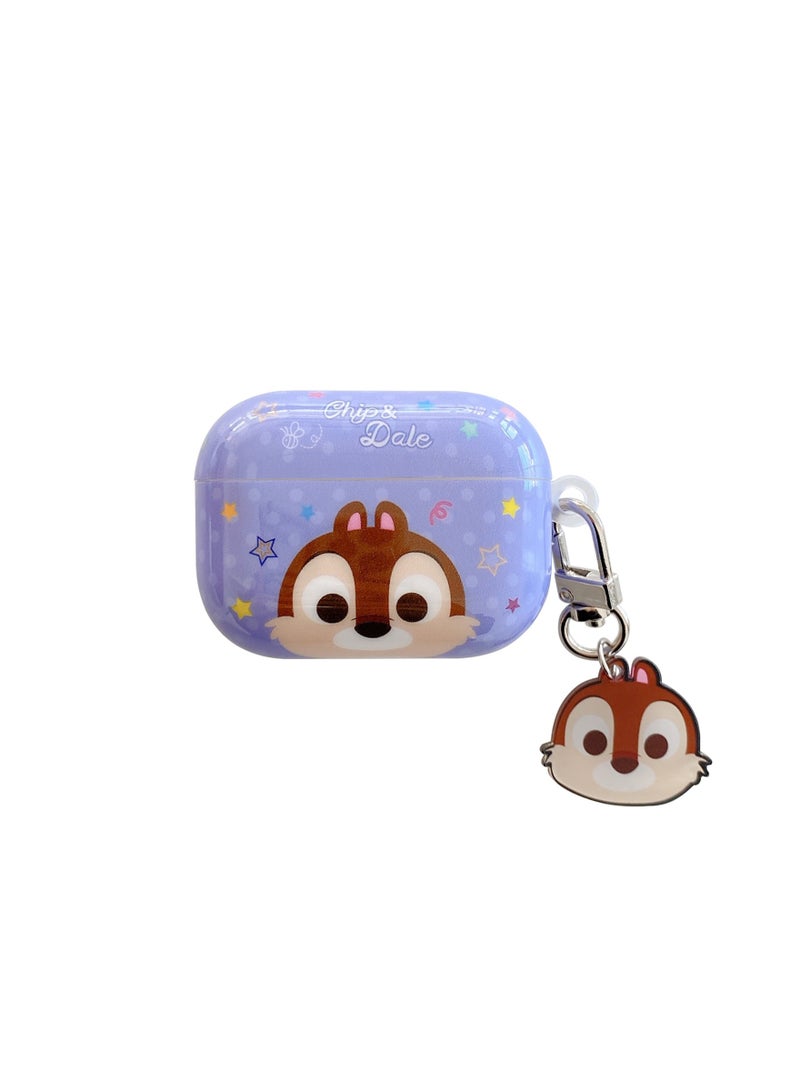 Peanuts Bear Printed Case Cover With Carabiner For Apple AirPods 1/2