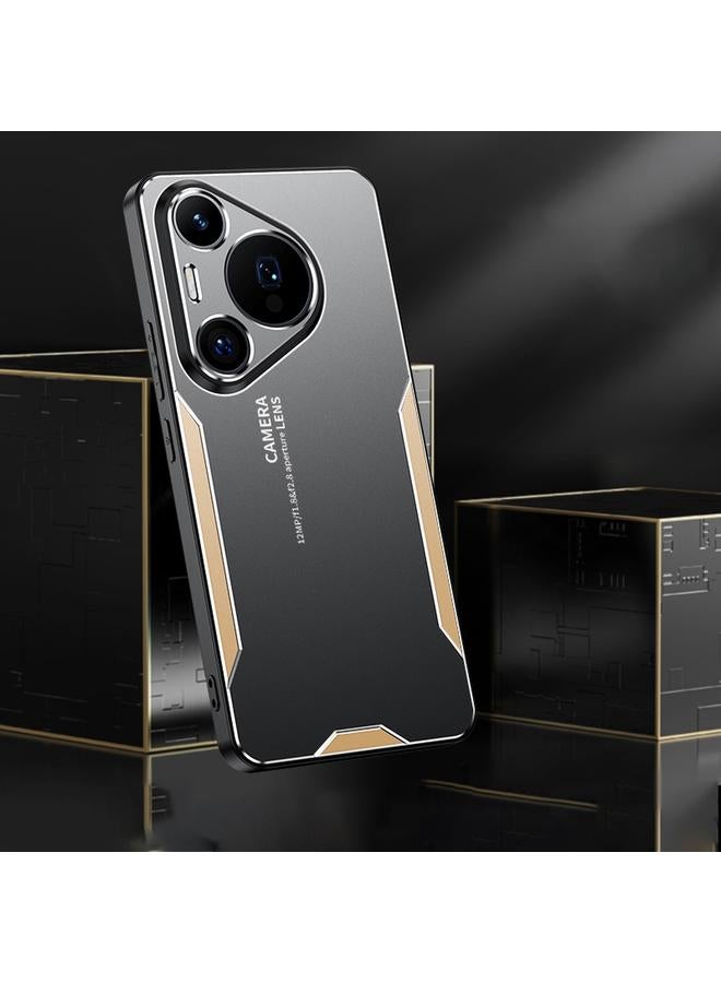 S-TOP Case For Huawei Pura70 Blade Series TPU Hybrid Metal Phone Case - Image 3