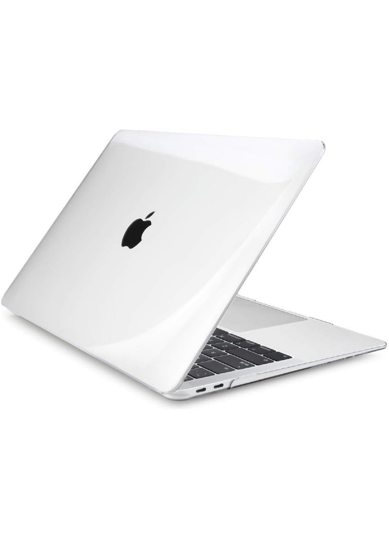 Generic - Protective Hard Shell Case Cover Compatible For Apple MacBook Air 13 Inch with Retina Display & Touch ID, Model: A2337 M1 A2179 A1932 Release in 2020 2019 2018, Crystal Clear - Image 1